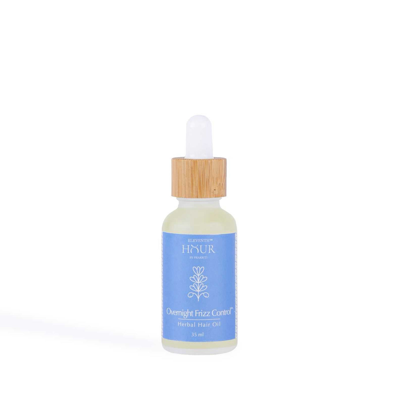 Overnight frizz control herbal hair oil min