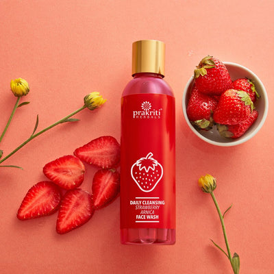 Deep Cleansing Strawberry Arnica Face Wash