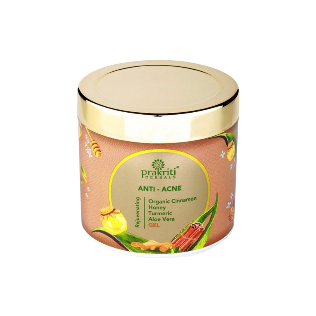 Anti-Acne Organic Cinnamon Honey Turmeric Aloevera Gel